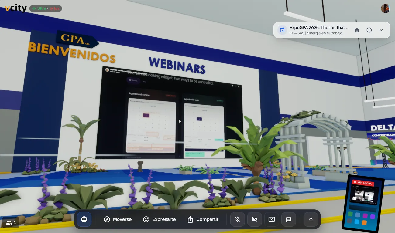 A real vcity store set up for Trainers, Speakers & L&D