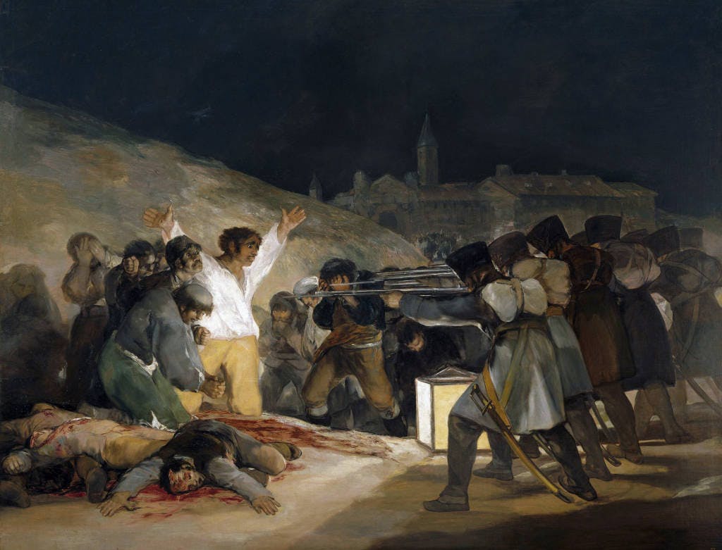 The Third of May 1808, Goya, 1814 thumbnail