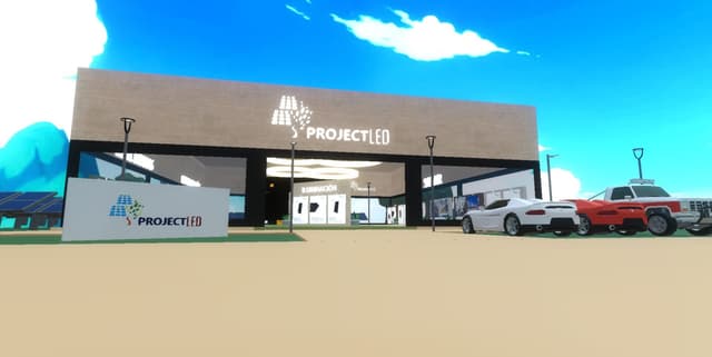 Enter ProjectLed showroom at vcity